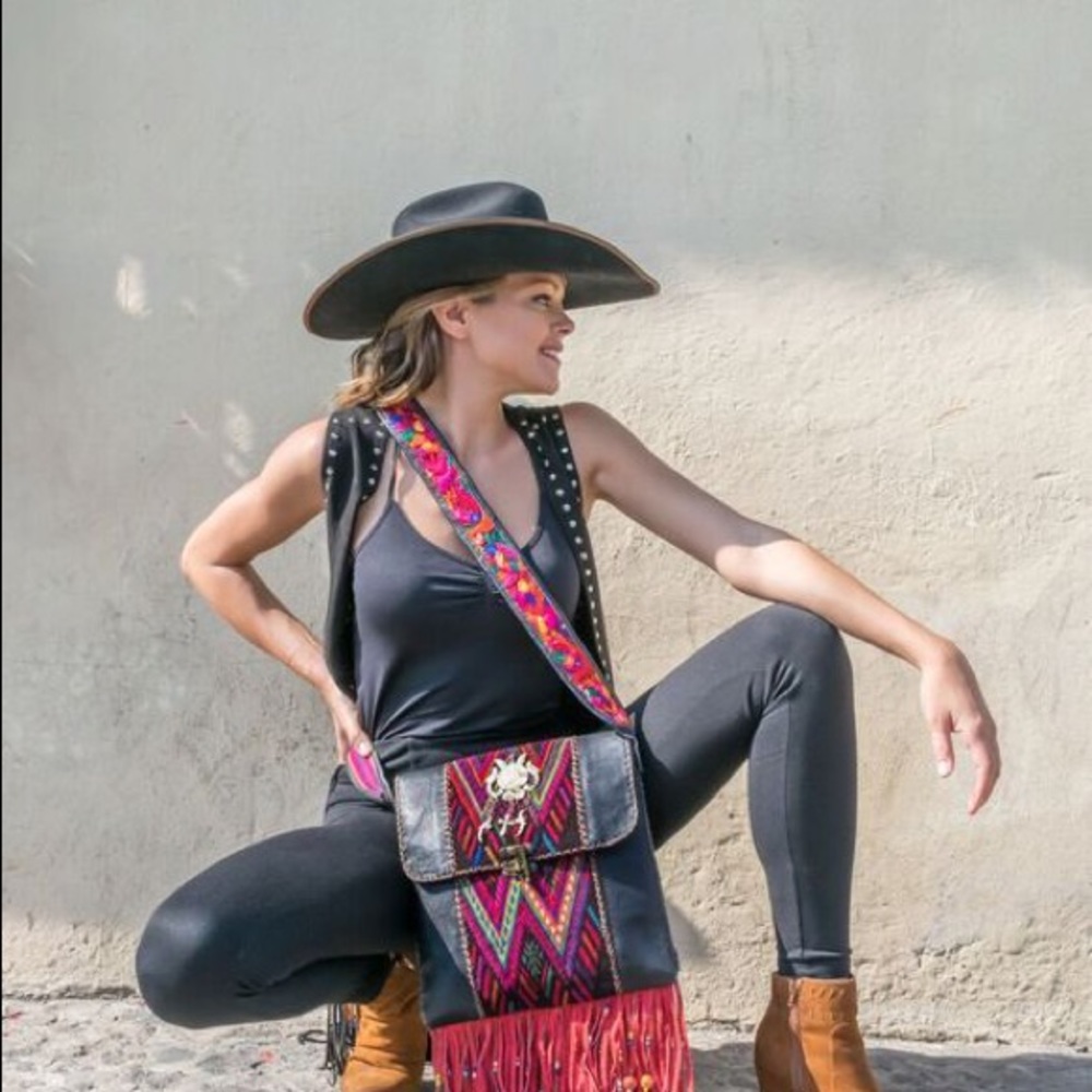 Brand New Handmade Crossbody Purse